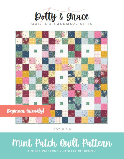 New Pattern! Mint Patch Pattern Release!!