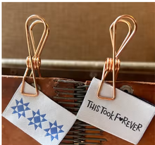 Load image into Gallery viewer, This Took Forever Sewing Labels | Kati Cupcake