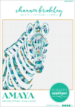 Load image into Gallery viewer, Amaya Scrappy Appliqué Paper Pattern