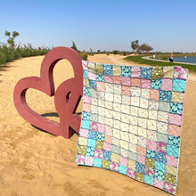 Load image into Gallery viewer, My Love Quilt Pattern, a rag quilt! | PDF Pattern