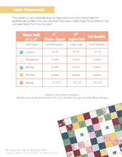 Load image into Gallery viewer, Mint Patch Quilt Pattern | PDF Pattern