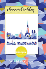 Load image into Gallery viewer, World Skylines Scrappy Appliqué Paper Pattern