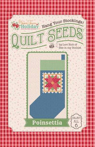 Home Town Holiday Quilt Seeds 2 - Poinsettia | Lori Holt