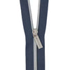 Zippers By The Yard Navy Tape Nylon Teeth #3 | Sallie Tomato