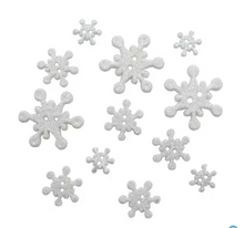 Load image into Gallery viewer, Glistening Snow Buttons

