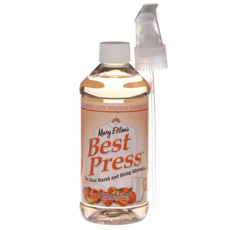 Best Press Spray Starch Peaches & Cream 16oz | Mary Ellen Products