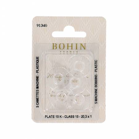 Bobbin Plastic Class 15 5ct | Bohin