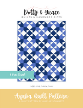 Load image into Gallery viewer, Aqaba Quilt Pattern | PDF Pattern
