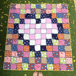 My Love Quilt Pattern, a rag quilt! | PDF Pattern
