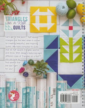 Load image into Gallery viewer, Triangles on a Roll Quilts Book
