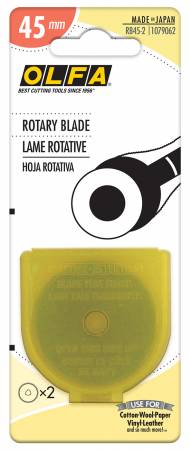 Olfa 45mm Rotary Blade - pack of 2